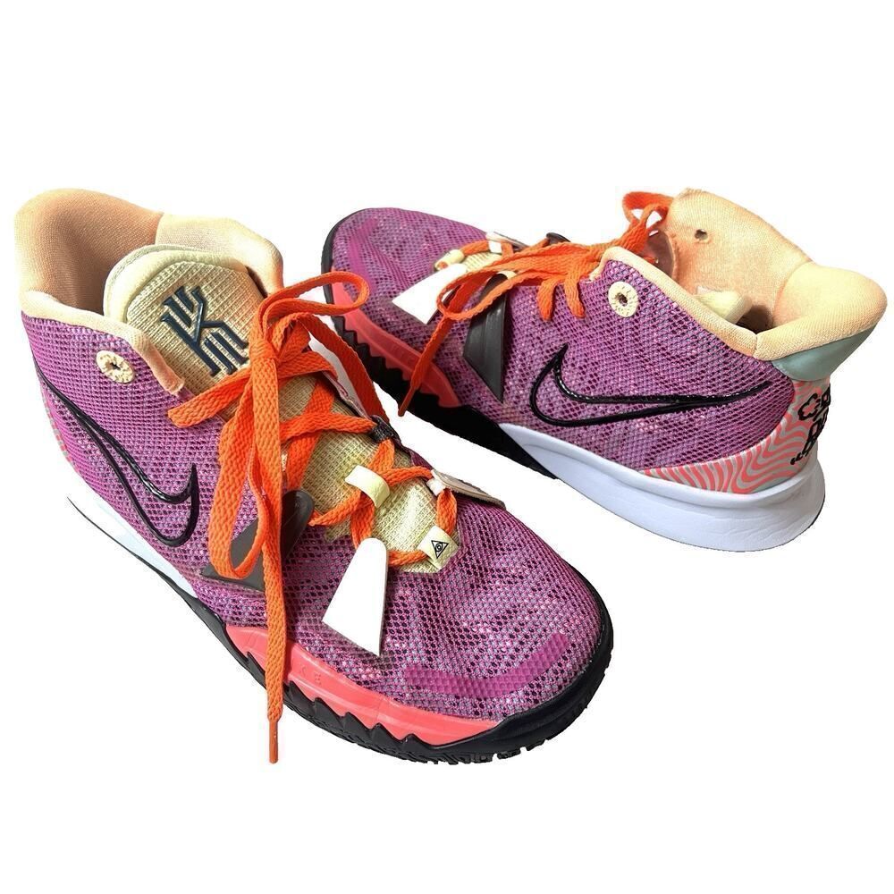 Nike Kyrie 7 GS VII Irving Creator Hendrix Fuchsia CT4608 Womens Sz US 7 EU 37.5